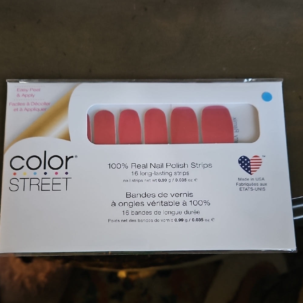 Color Street Pink Nail Polish Strips